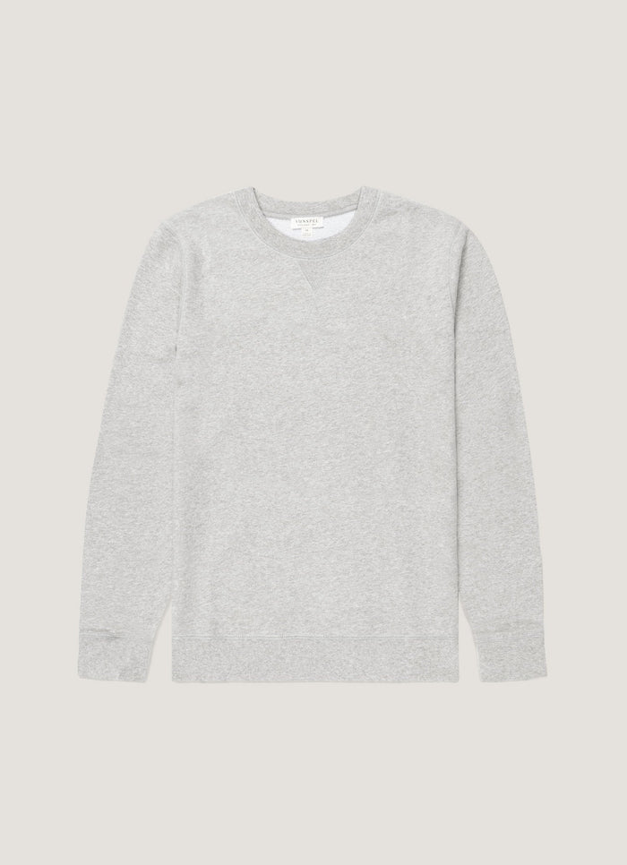 Men's Loopback Sweatshirt in Grey Melange