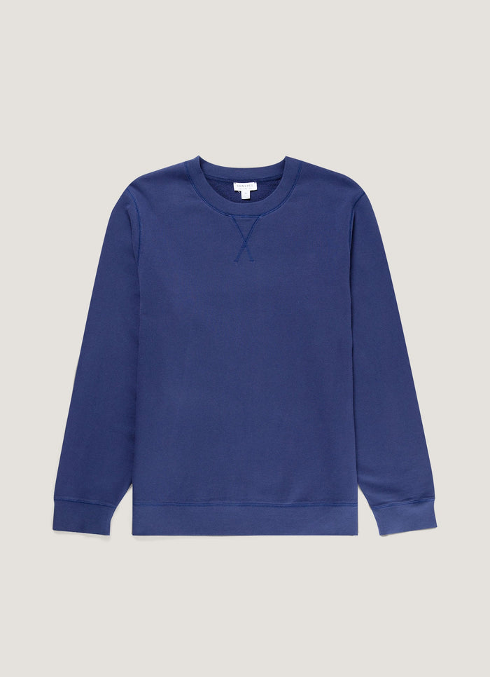 Men's Loopback Sweatshirt in Ink Blue