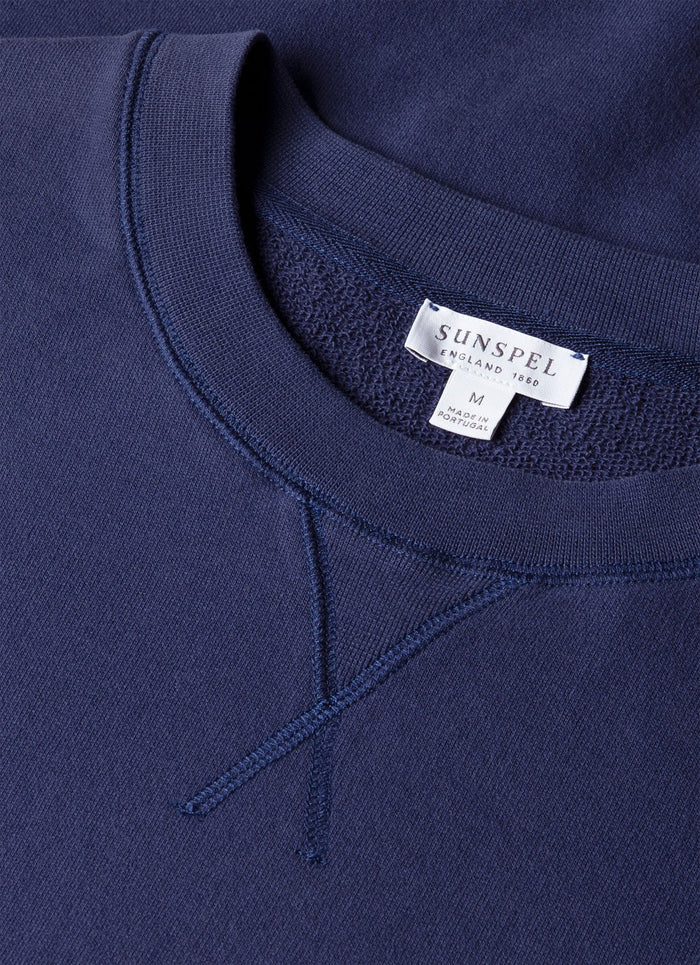 Men's Loopback Sweatshirt in Ink Blue