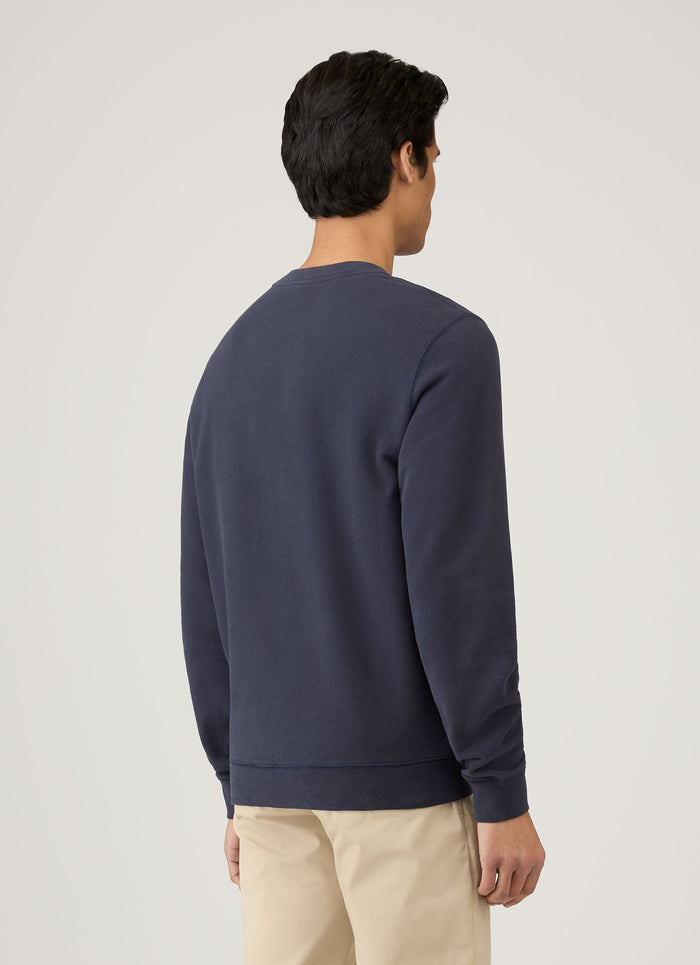 Men's Loopback Sweatshirt in Navy
