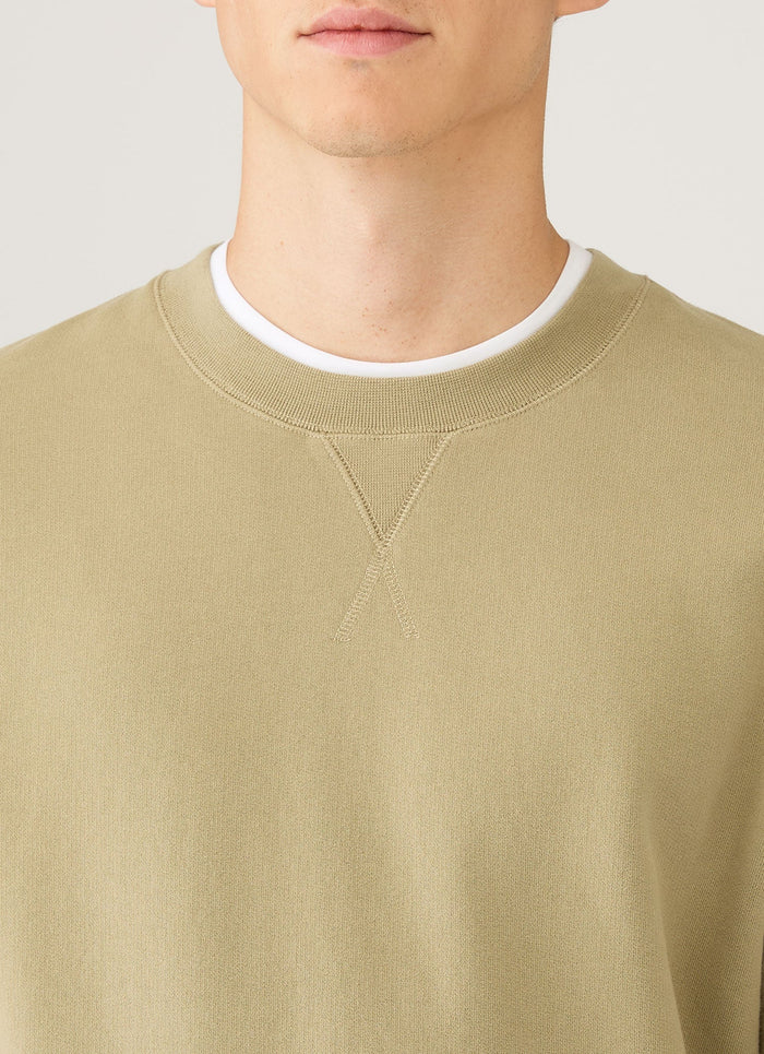 Men's Loopback Sweatshirt in Pistachio