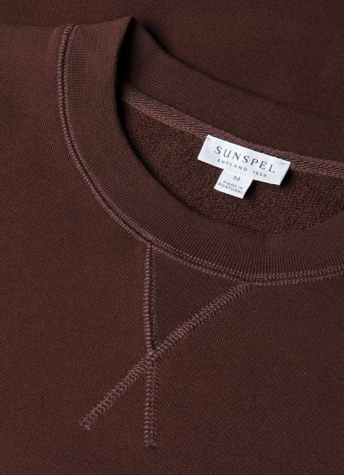 Men's Loopback Sweatshirt in Truffle