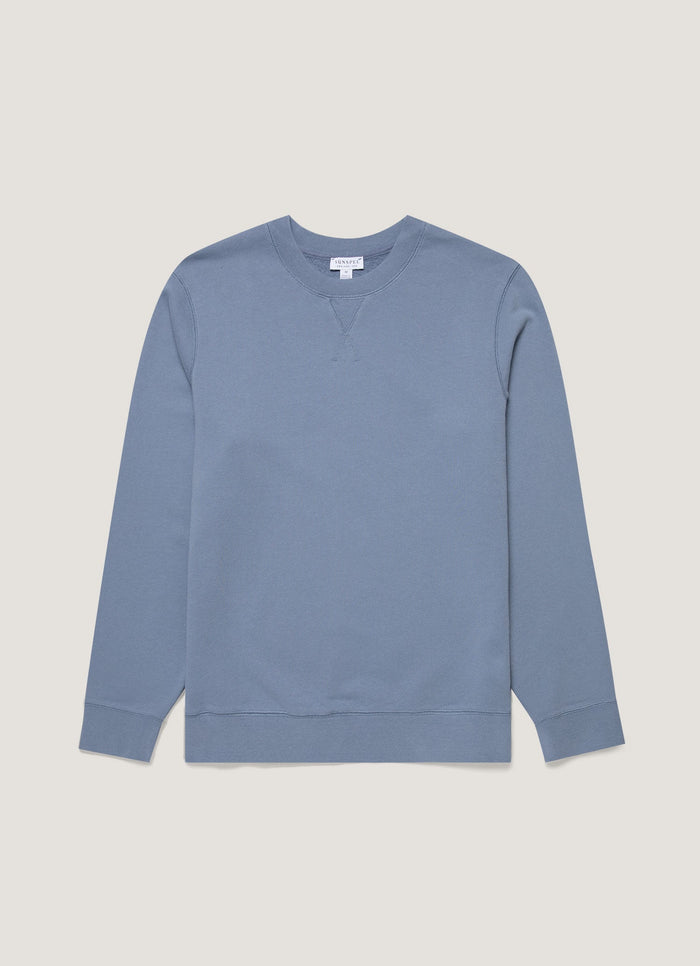 Men's Loopback Sweatshirt in Vintage Blue