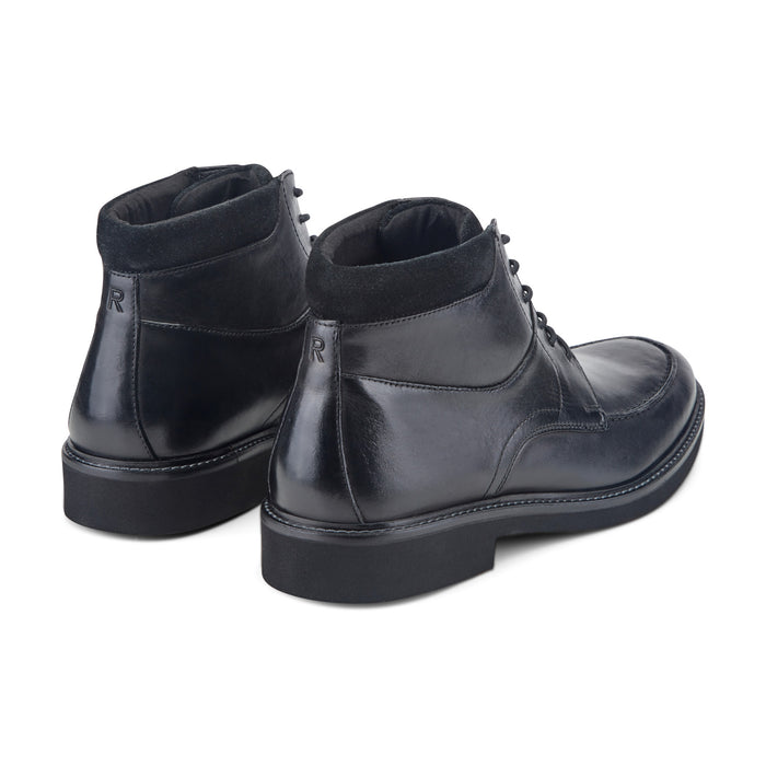 Men's Macklin Moc Toe Lace-Up Leather Boots
