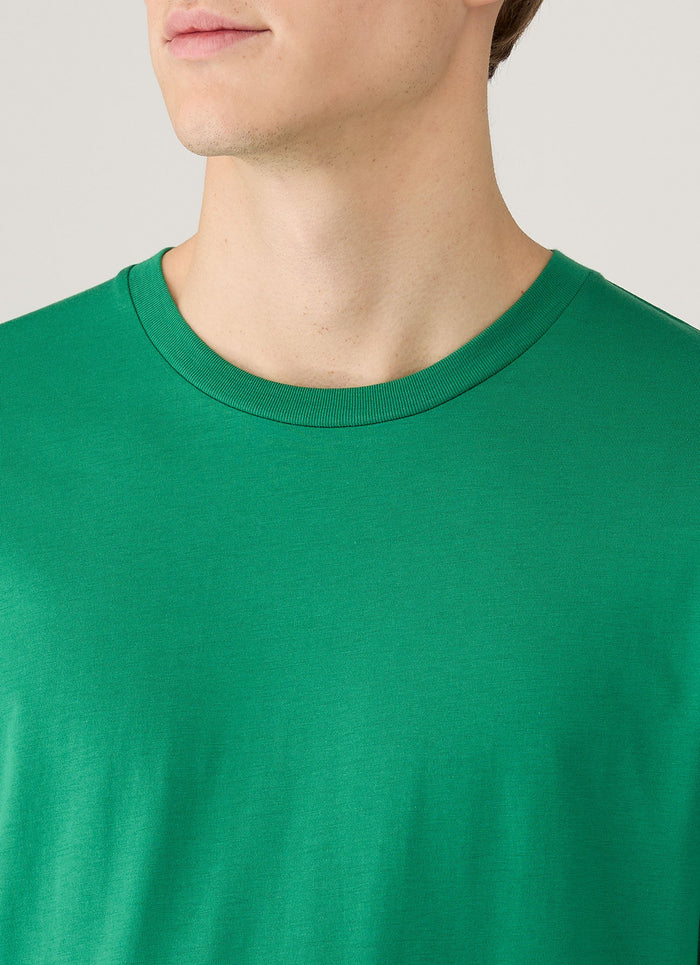 Men's Riviera Midweight T-shirt in Bright Green