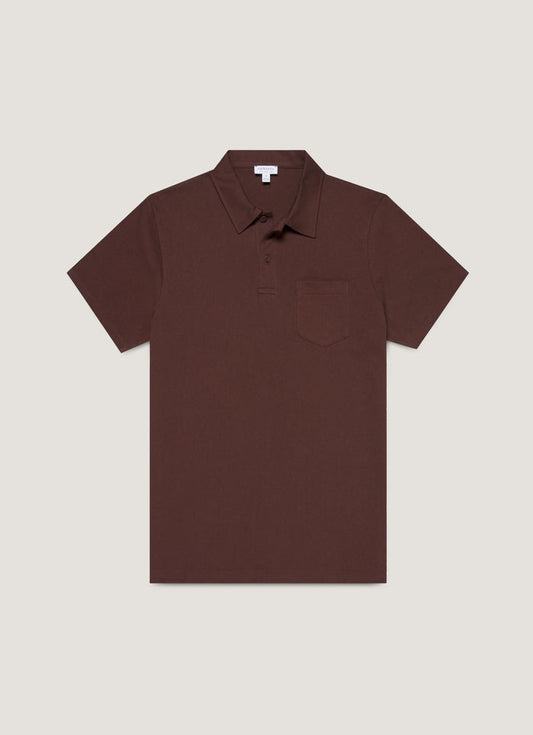 Men's Riviera Polo Shirt in Bakelite