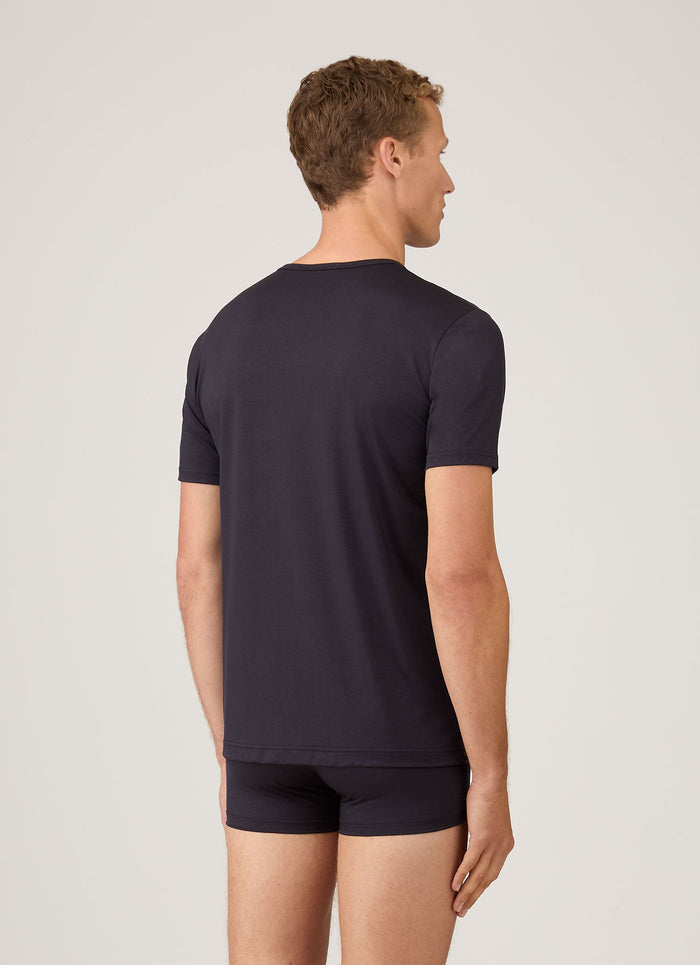 Men's Tencel™ T-shirt in Navy