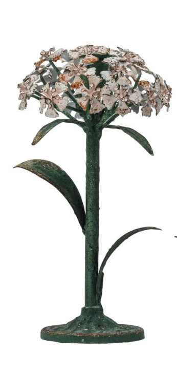 Metal Flower Taper Holder - Madison's Niche