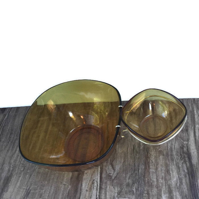 Mid Century Chip and Dip Set at Duckwells