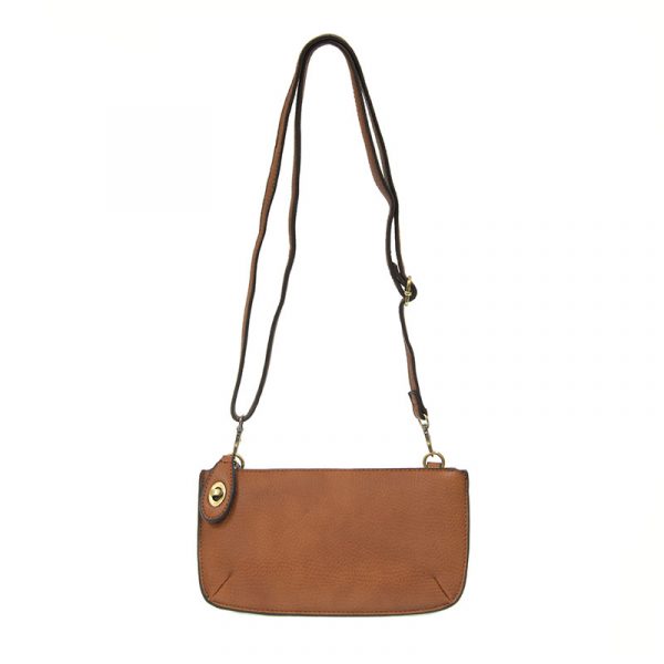 Mini Crossbody Wristlet in Cedar Brown - Madison's Niche