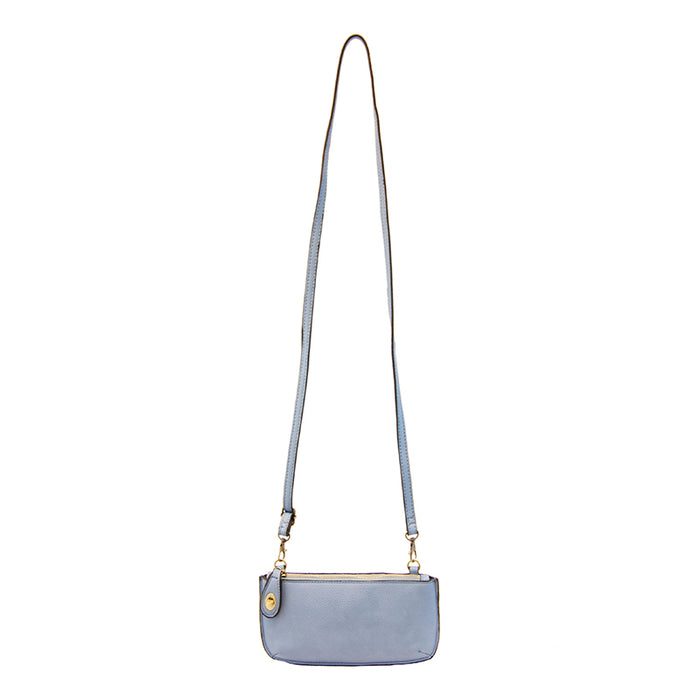 Mini Crossbody Wristlet in Hydrangea - Madison's Niche