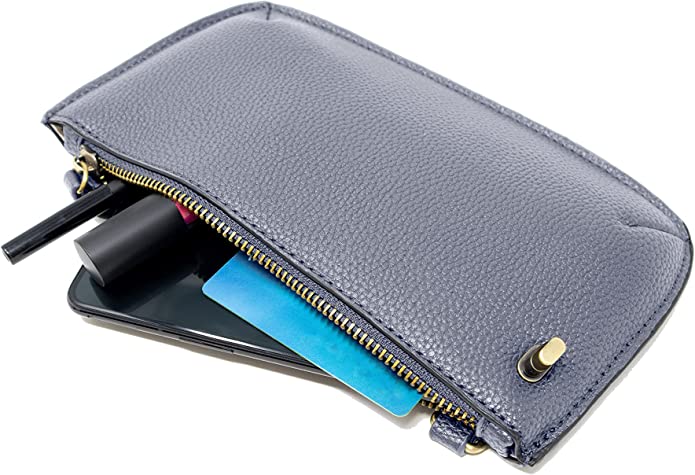 Mini Crossbody Wristlet in Hydrangea - Madison's Niche