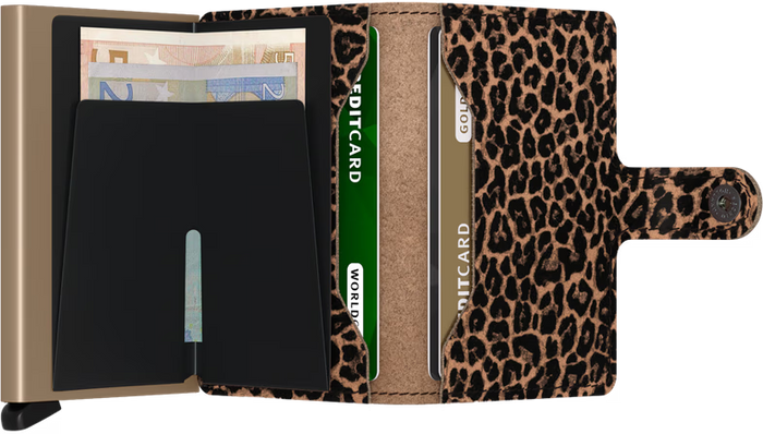 Miniwallet - Leo Beige
