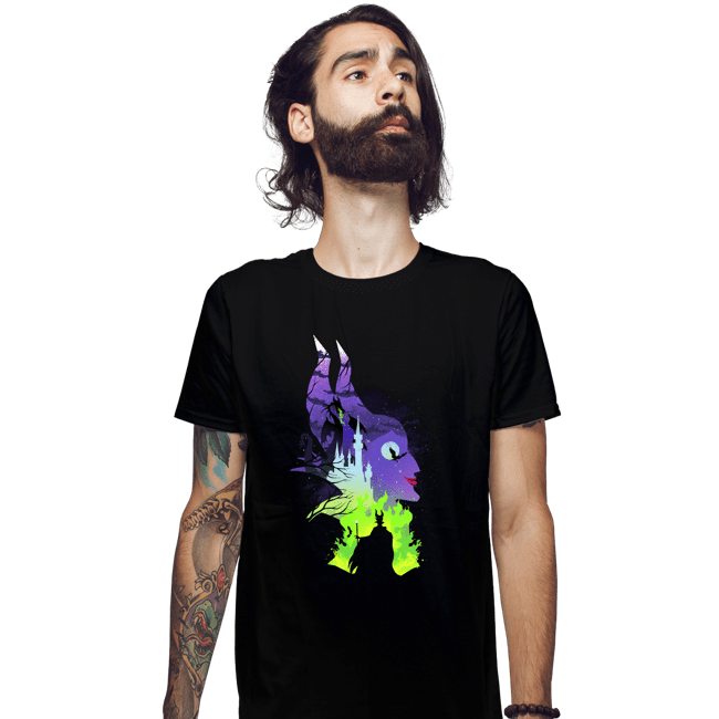 Daily_Deal_Shirts Fitted Shirts, Mens / Small / Black Mistress of Shadows