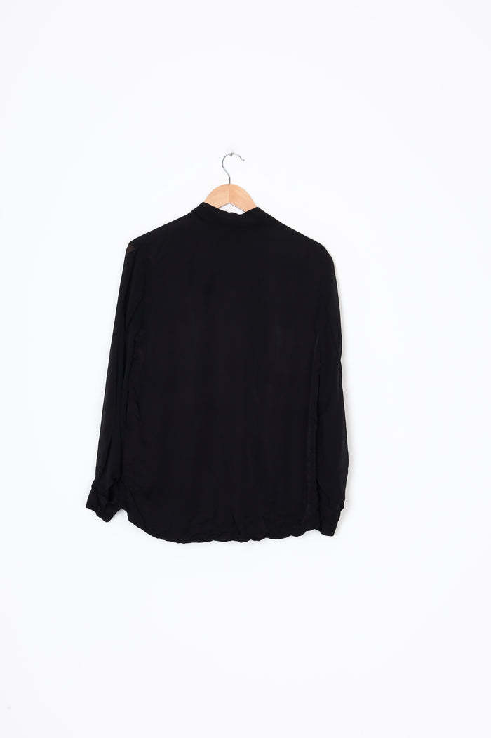 Moochi Womens Black Blouse Size 8