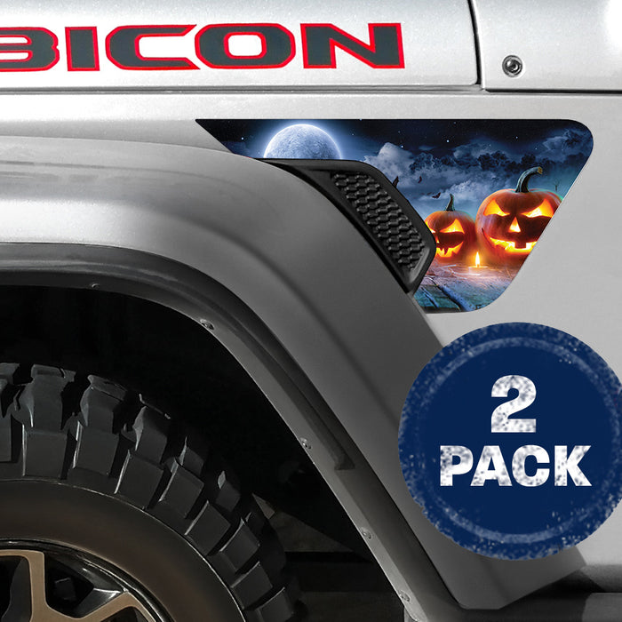 Moon Rising 2pc Vinyl Fender Decal