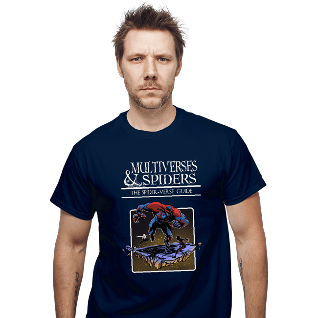 Secret_Shirts T-Shirts, Unisex / Small / Navy Multiverses And Spiders