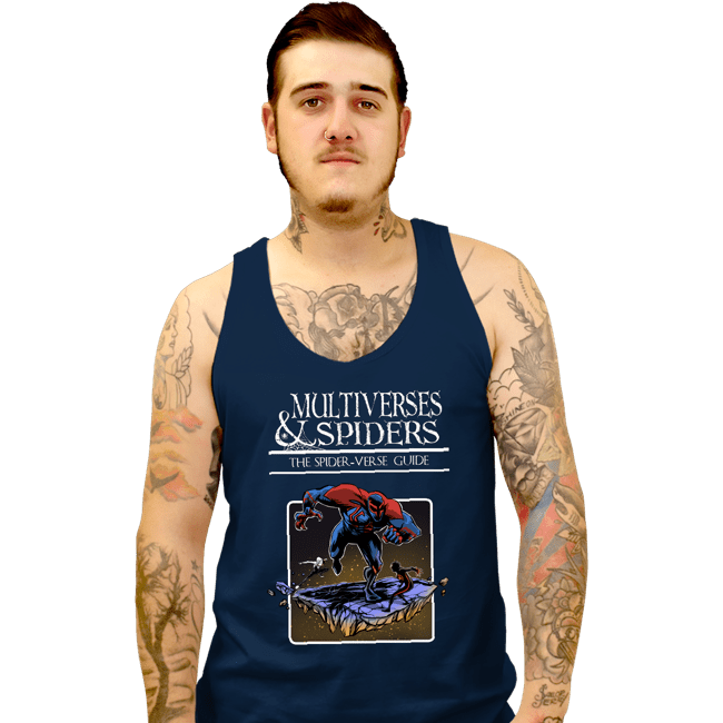 Tank Top, Unisex / Small / Navy