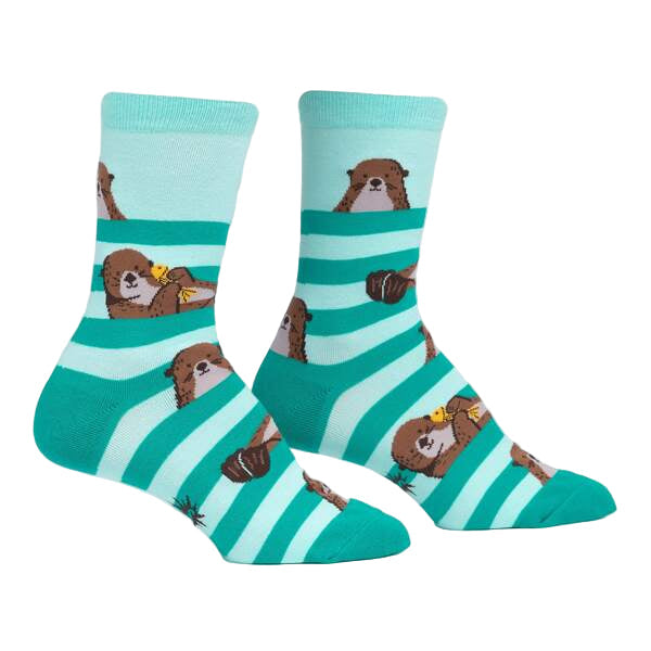 My Otter Foot Crew Sock