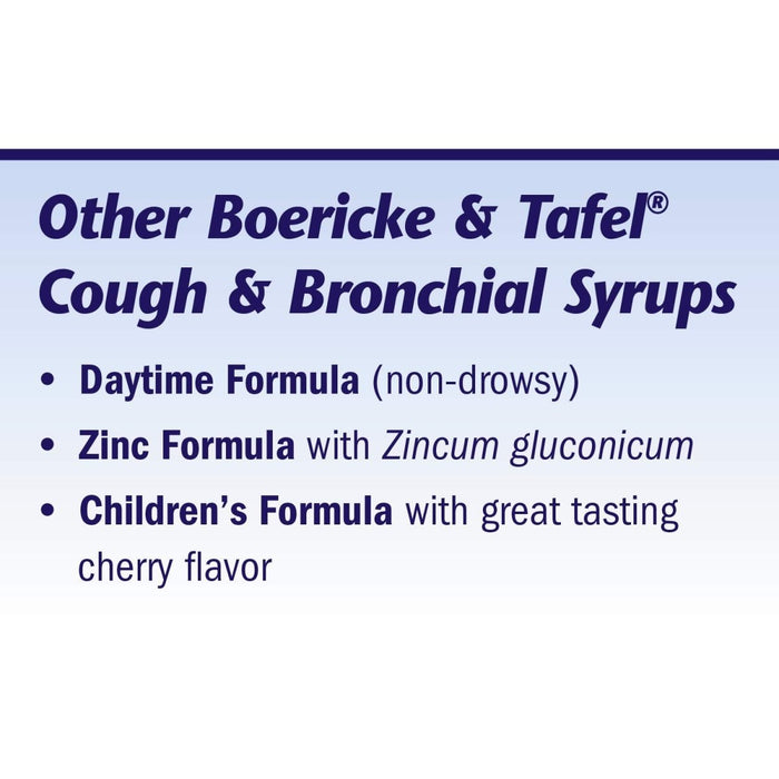 Nature's Way Boericke & Tafel Nighttime Cough & Bronchial Syrup, Cough Suppressant??, Promotes Restful Sleep??, 4 Fl. Oz - The Oasis of Health