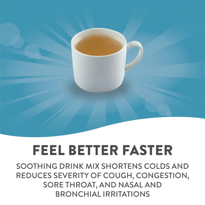 Nature's Way Umcka ColdCare Day + Night, Soothing Hot Drink Mixes, Lemon & Honey Flavors, 12 Packets - The Oasis of Health