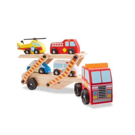 *NEW* Melissa & Doug Emergency Vehicle Carrier