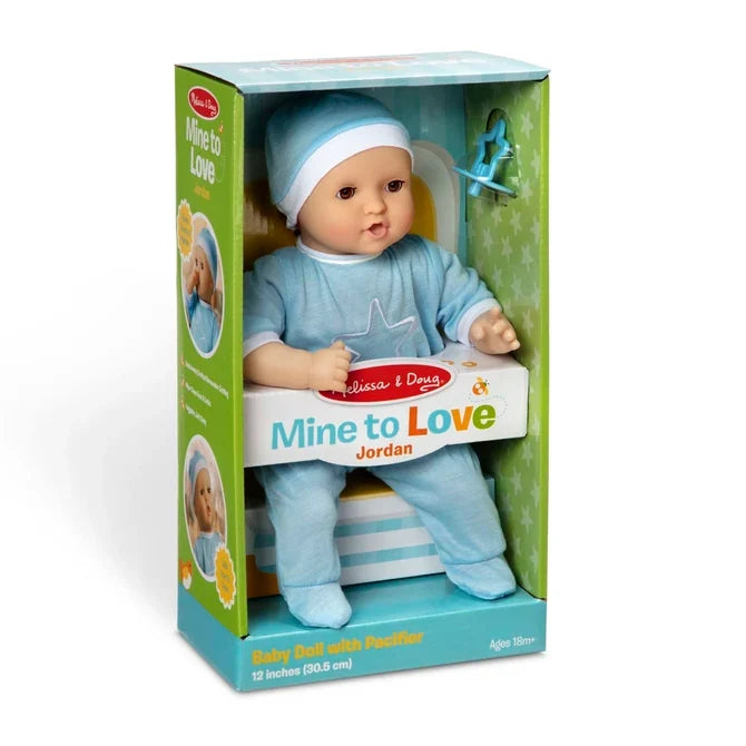 *NEW* Melissa & Doug Mine to Love 12" Baby Doll - Jordan