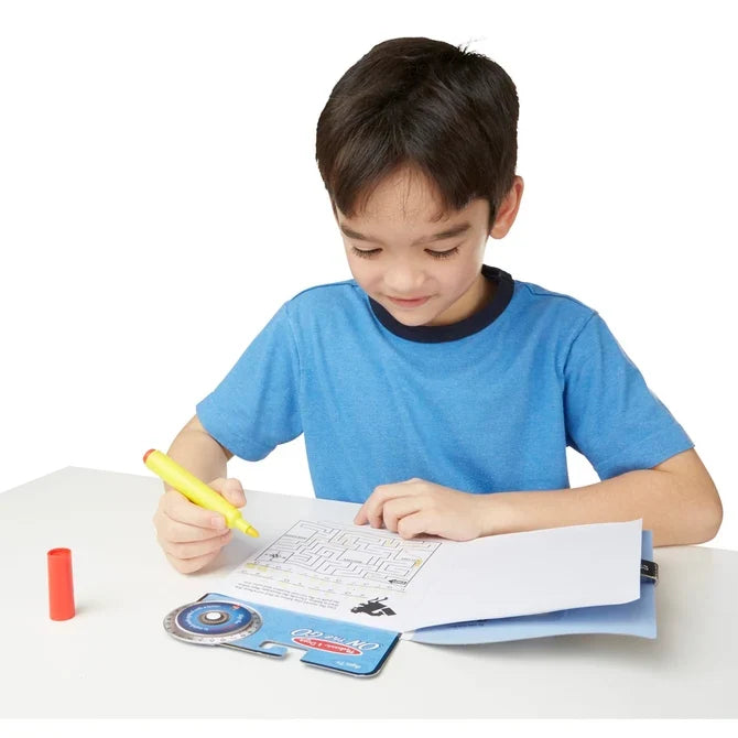 *NEW* Melissa & Doug On-the-Go Secret Decoder Game Book