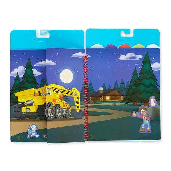 *NEW* Melissa & Doug Paw Patrol Restickable Stickers Flip-Flap Pad - Ultimate Rescue