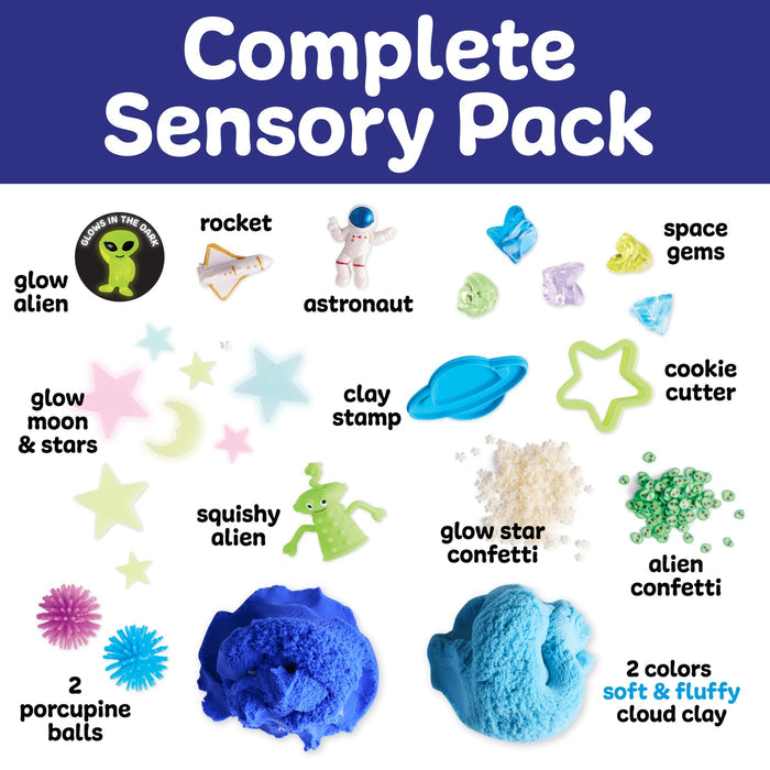 *NEW* Sensory Pack with Cloud Clay - Space