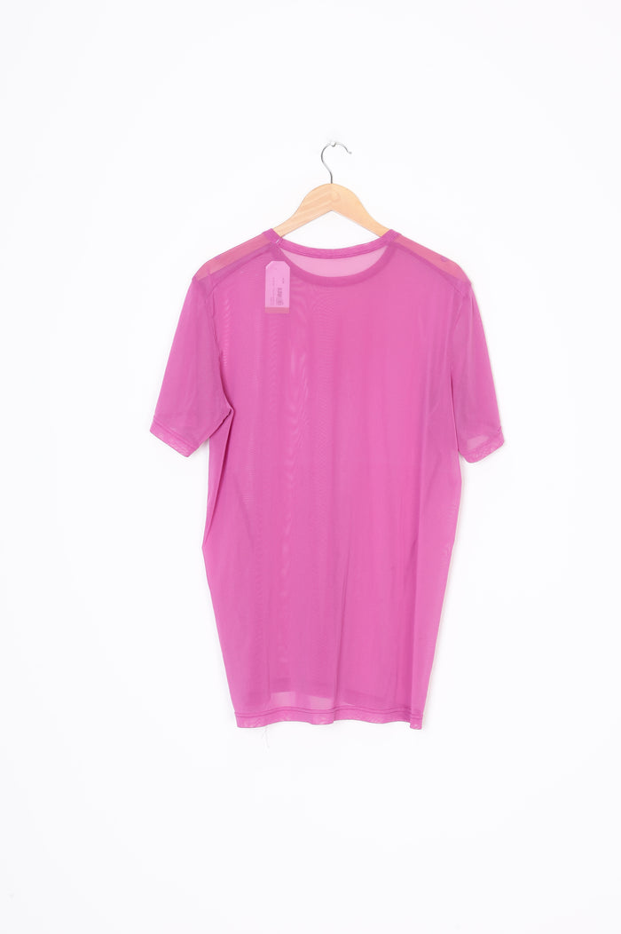 No Label Womens Pink T-shirt Size M