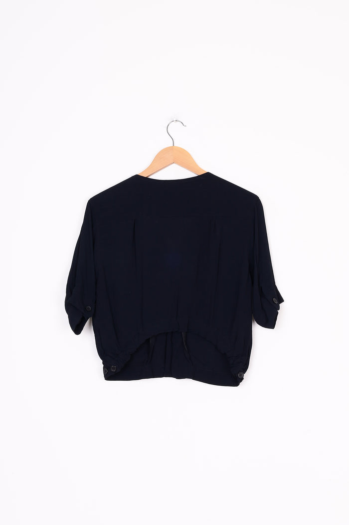 Nom*d Womens Black Blouse Size 12