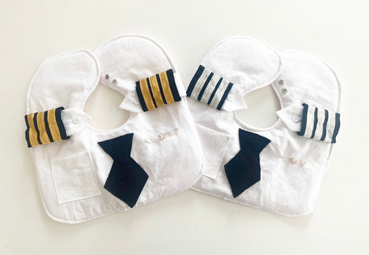 Novelty Pilot Bib