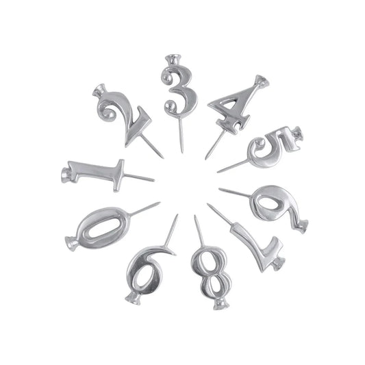 Number Candle Holder Set - Madison's Niche