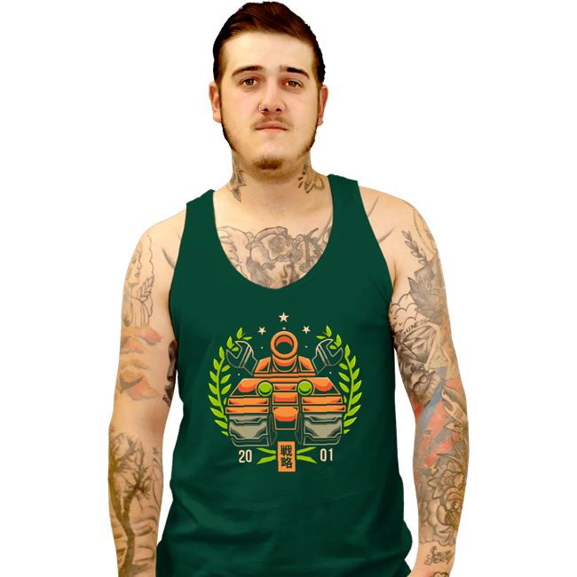 Tank Top, Unisex / Small / Black
