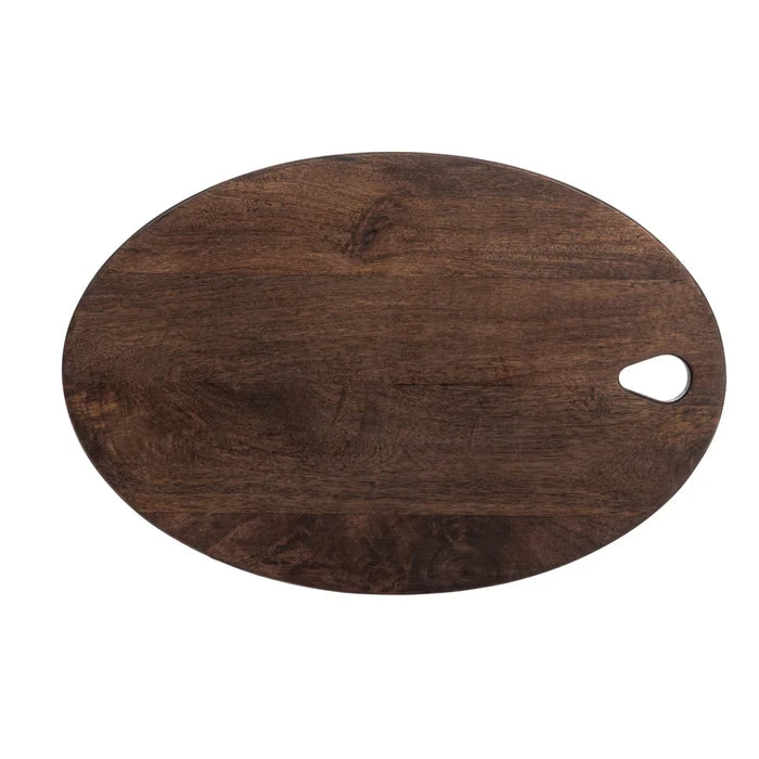 Oval Mango Wood Cheese Cutting Board - Madison's Niche