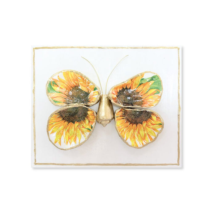 Oyster Butterfly- Sunflower - 318 Art & Frame