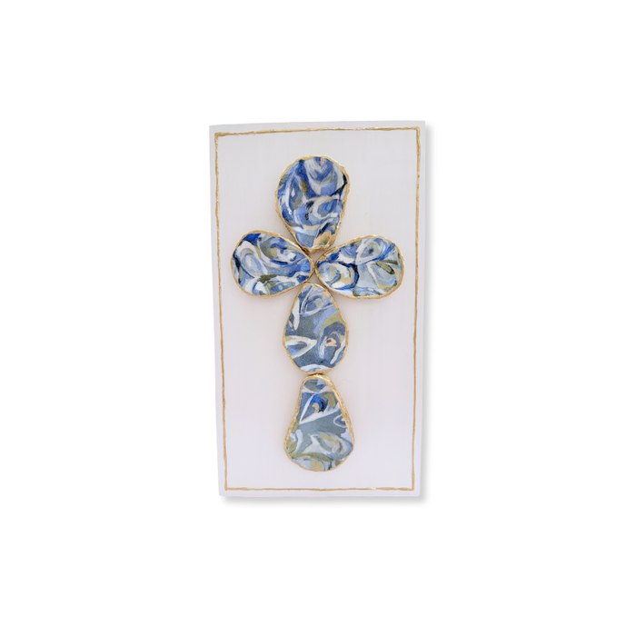 Oyster Reef Oyster Cross - 318 Art & Frame
