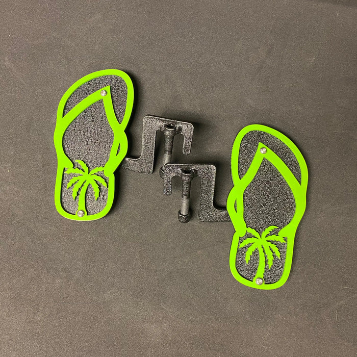Palm tree flip flop foot pegs for Wrangler & Gladiator PPE Offroad