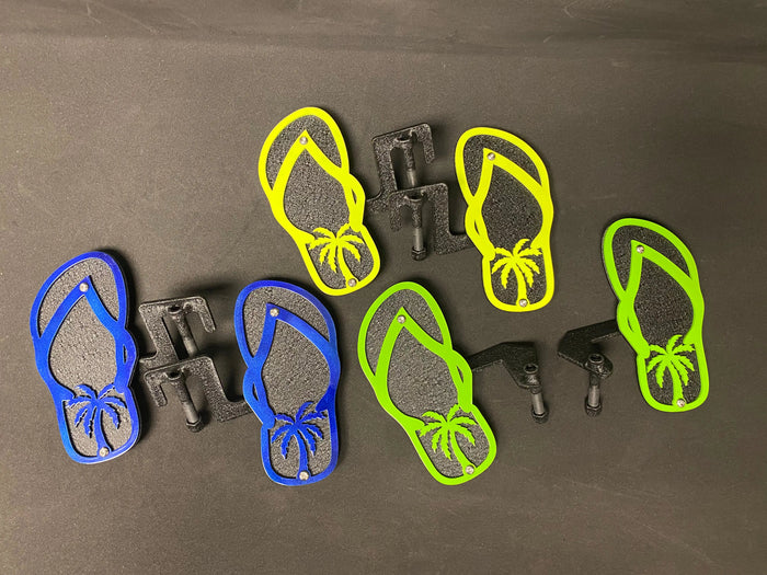 Palm tree flip flop foot pegs for Wrangler & Gladiator PPE Offroad