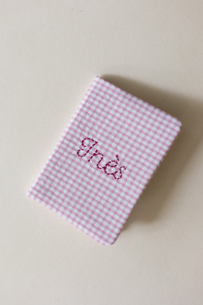 Passport holder - Vichy Pink