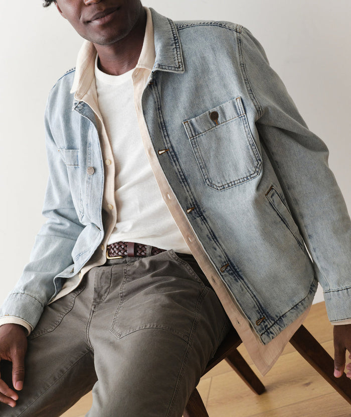 Patrick Denim Jacket - Light Wash