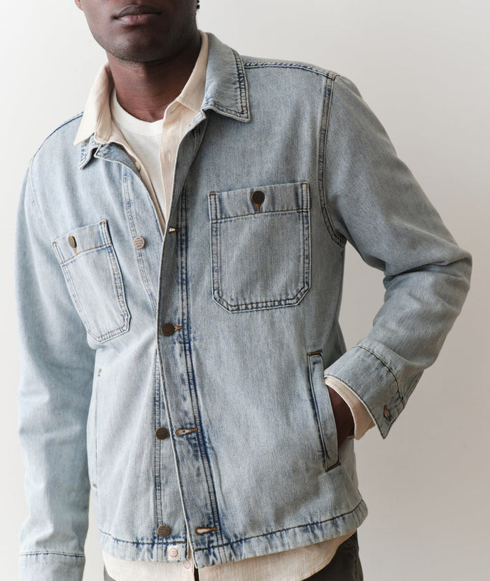 Patrick Denim Jacket - Light Wash