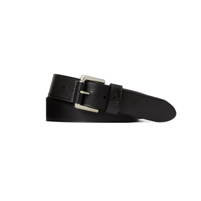 Pebble Leather Casual Belt