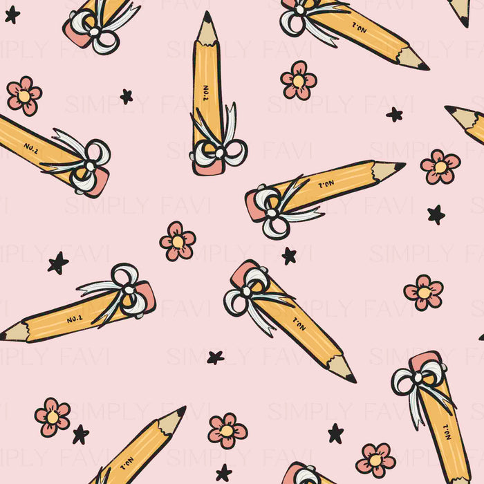 Pencil and Bows