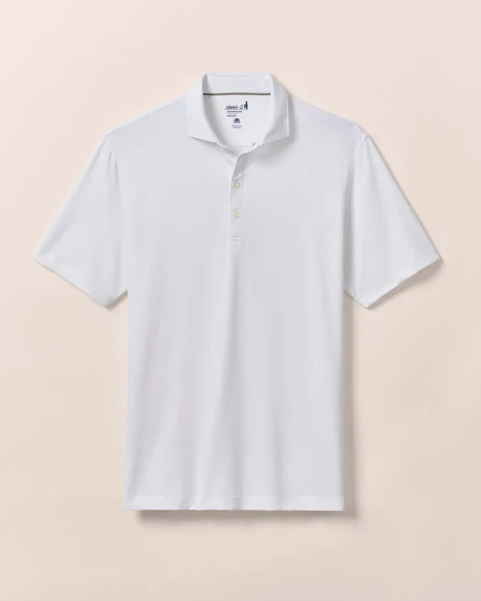 Performance Birdie Jersey Polo in White - Madison's Niche