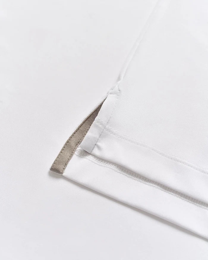 Performance Birdie Jersey Polo in White - Madison's Niche
