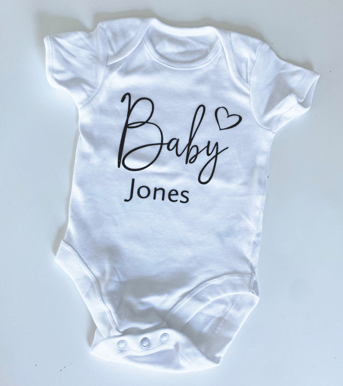Personalised Onesie with Name