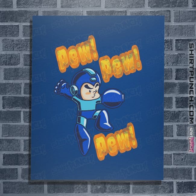 Posters / 4"x6" / Royal Blue