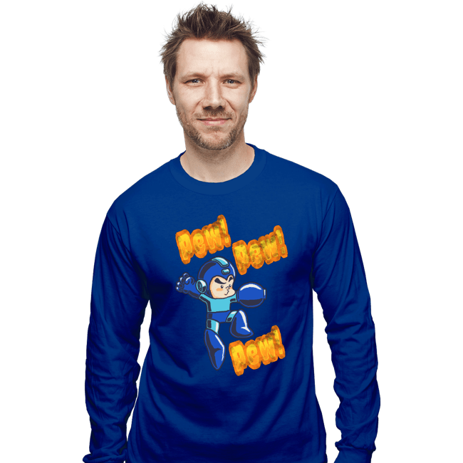 Long Sleeve Shirts, Unisex / Small / Royal Blue